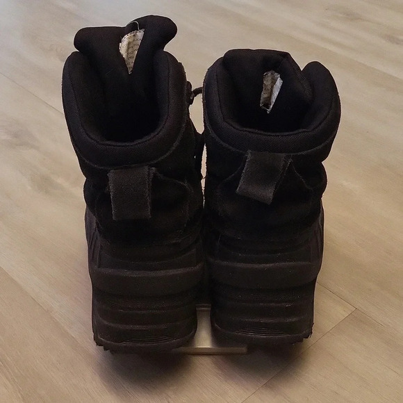 Thermolite Black‎ Waterproof Leather Upper Lace Up Workboots Mens Size 8W - Picture 2 of 6